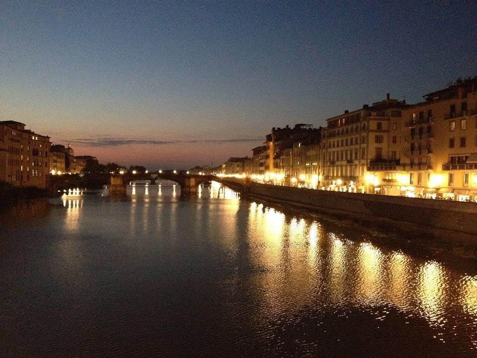 florence in the evening